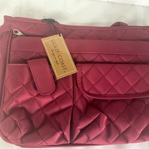 Quilted Pink Shoulder Bag